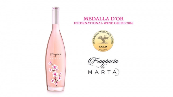 Vino Fragància de Marta: Medalla de oro en la International Wine Guide 2016